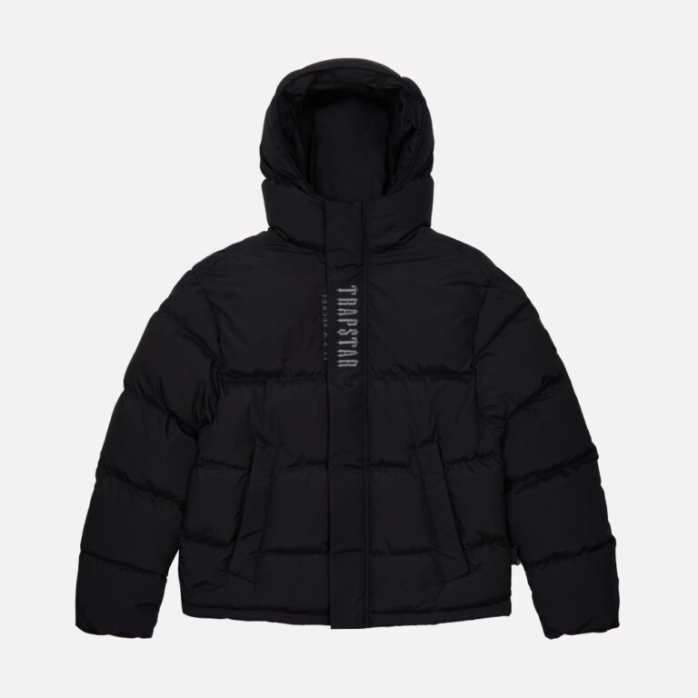Decoded Hooded Puffer Black Trapstar Jacket - Order Now