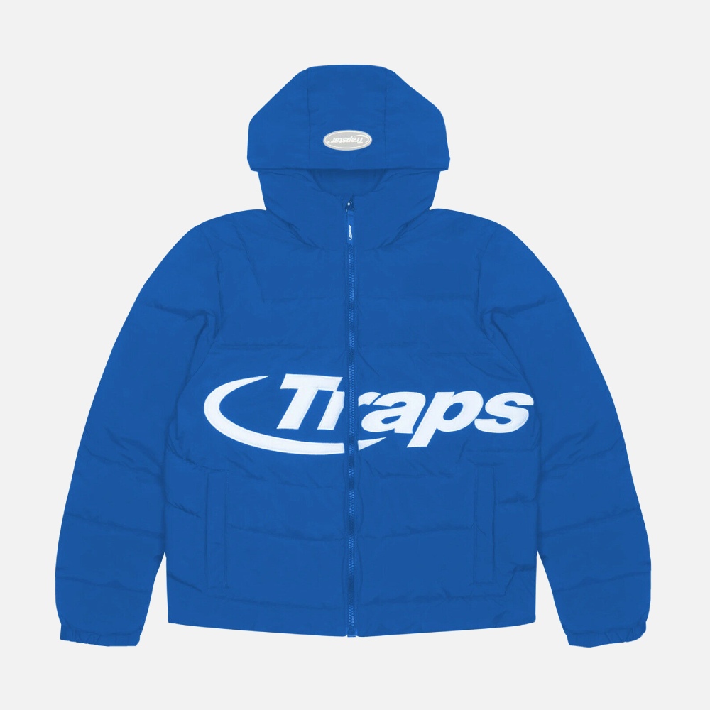 Trapstar Hyperdrive Hooded Jacket Blue || Buy Now