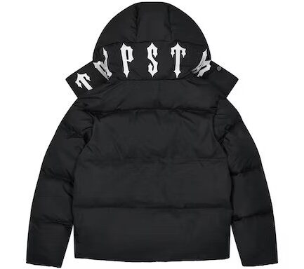 Trapstar Irongate Collar Puffer Jackets Black